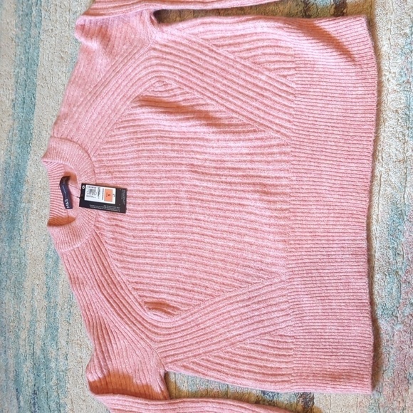 M&S Marks & Spencer Collection Pullover Knitted Jumper Sweater US XS Dusky Rose - Picture 2 of 12